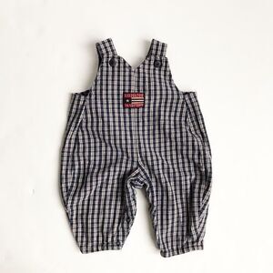 Vintage Navigator Tradition plaid jumpsuit 12m